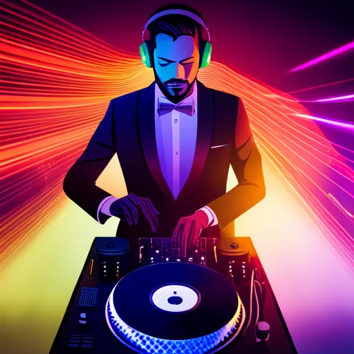 DJ playing Latin music at Dance Fridays Bay Area nightclub